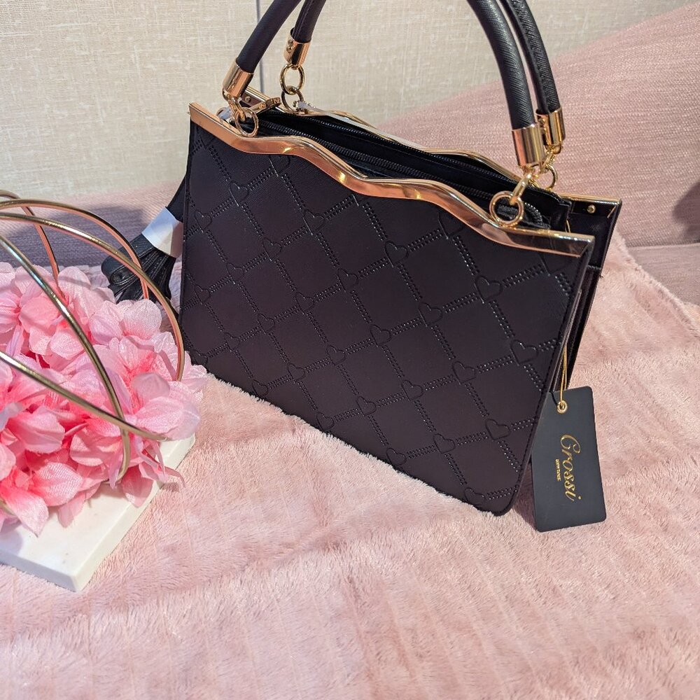 NWT Black Crossi Tote - Picture 5 of 13